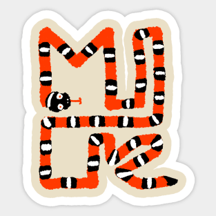 Milk Snake Sticker